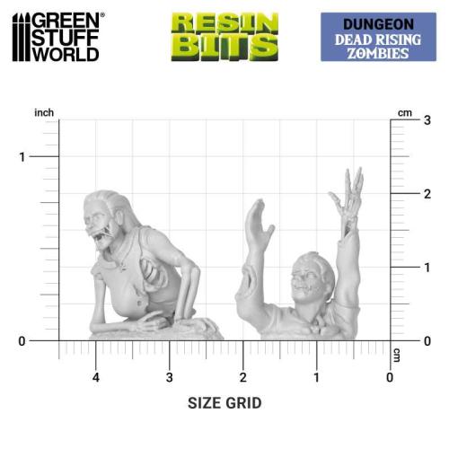 3D printed set - Dead Rising Zombies (1:35) (21)