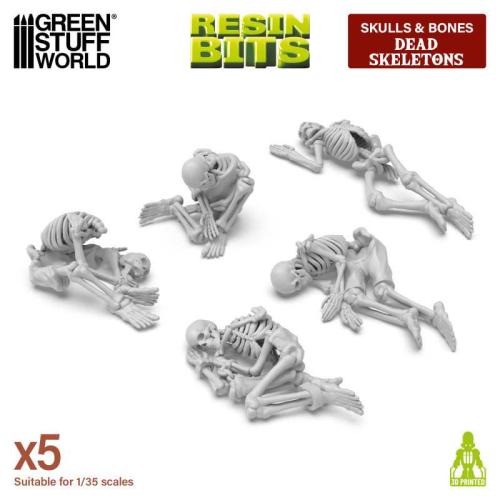 3D printed set - Dead Skeletons (1:35) (5)