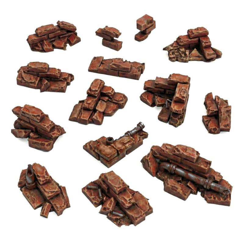 Brick wall ruins (15) (1:48)