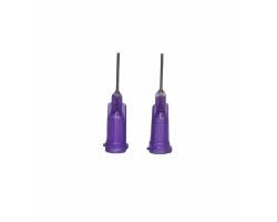 air needle 12.5mm long / 0.5mm, purple unit 2 needles, suitable for airblower
