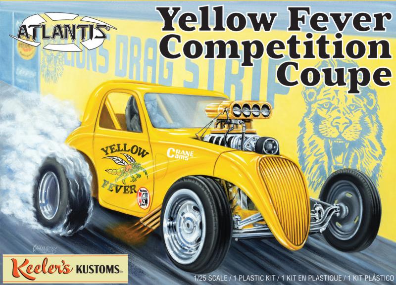 Keeler's Kustoms Yellow Fever Competition Coupe 1/25