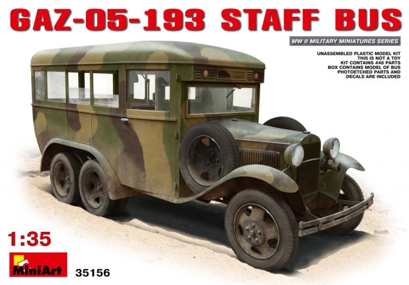 GAZ-05-193 Staff Bus 1/35