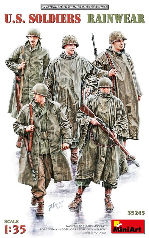 U.S. SOLDIERS RAINWEAR 1/35