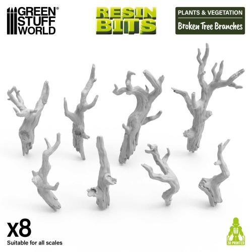 Broken tree branches (8) (1:72-1:48-1:35)