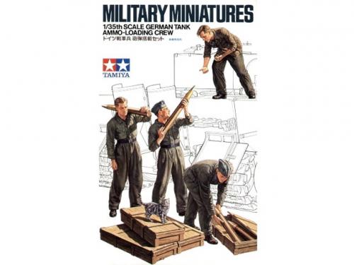 German Tank Ammo-Loading Crew 1/35