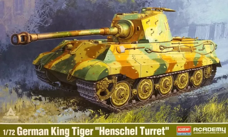 German King Tiger ‘Henschel Turret‘ 1/72