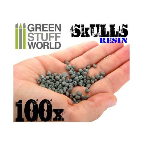 100x Resin Skulls