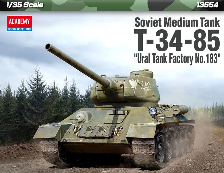 No.183 Factory Late Production T-34/85 1/35
