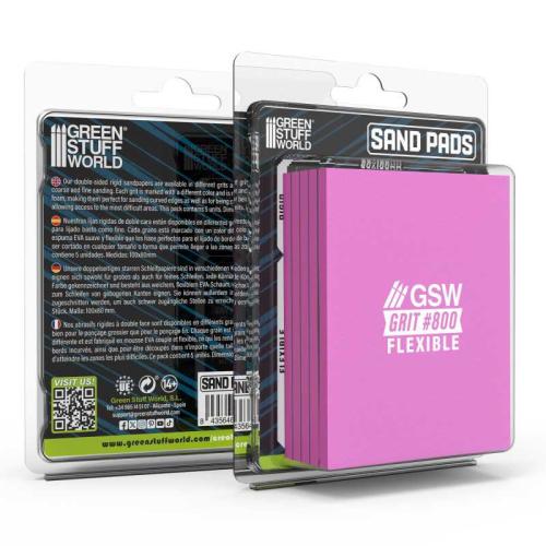 Flexible Sanding Pads 800 grit