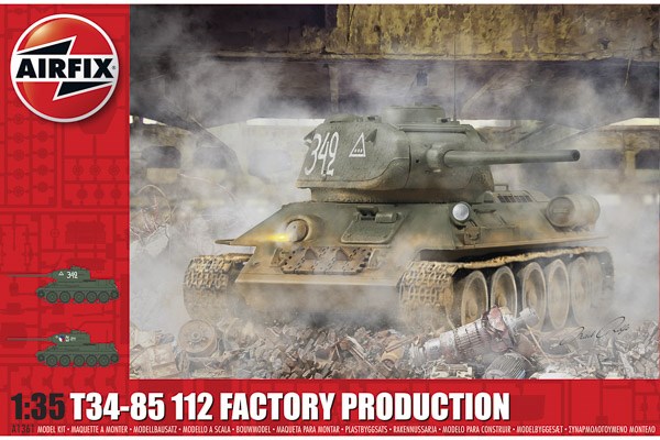 T34/85 II2 Factory Production 1/35