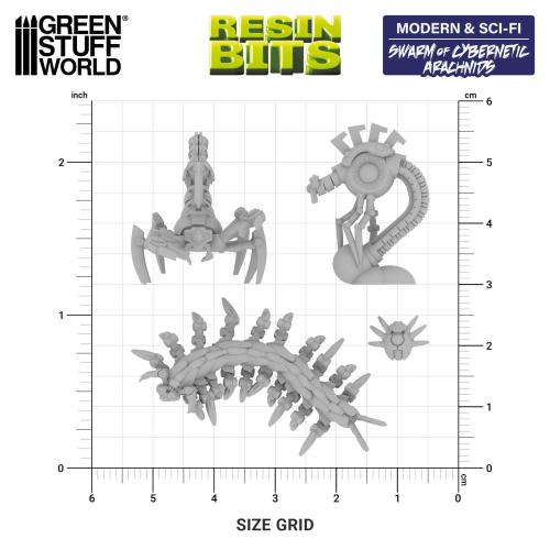 Swarm of Cybernetic Arachnids (x25) (1:48)