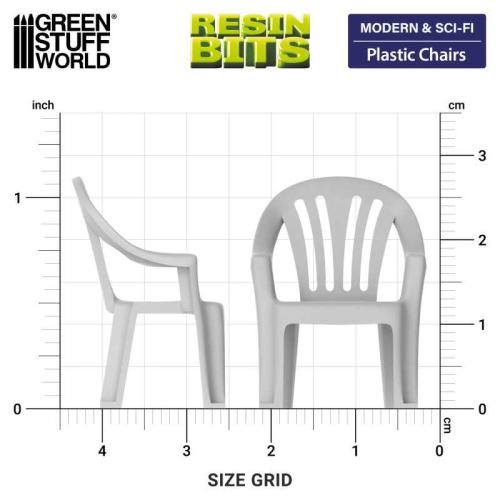 Green Stuff World: Plastic Chairs - 3D Printed