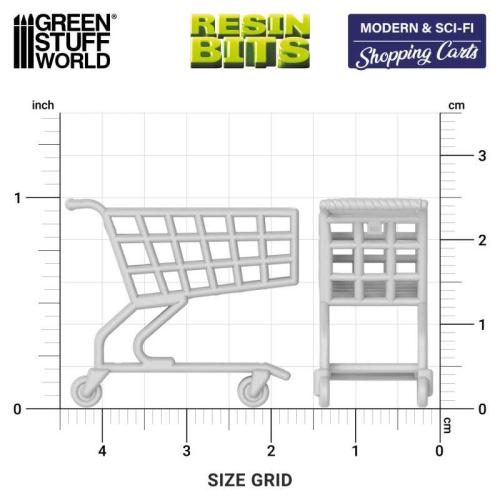 Green Stuff World: Shopping Carts - 3D Printed