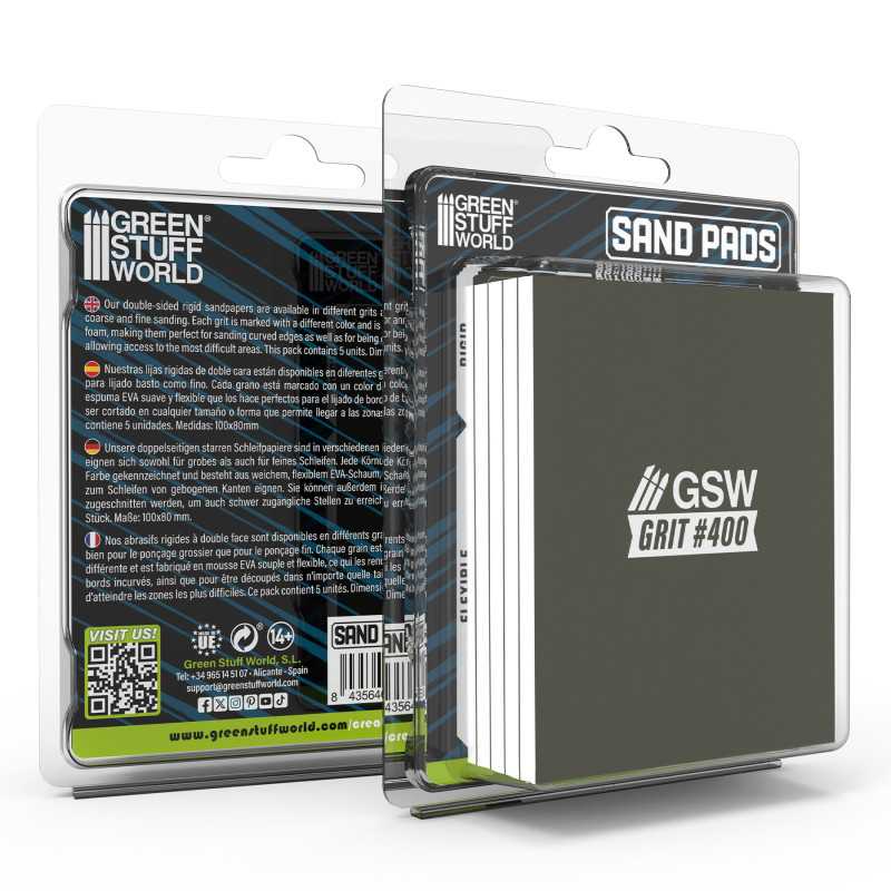 Rigid Sanding Pads 400 grit