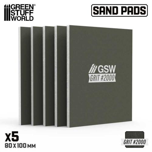 Rigid Sanding Pads 2000 grit