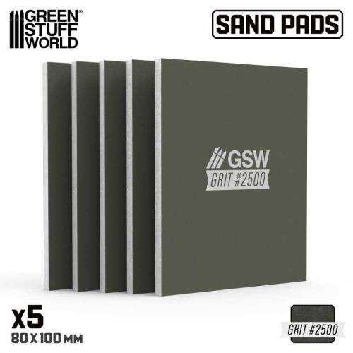 Rigid Sanding Pads 2500 grit