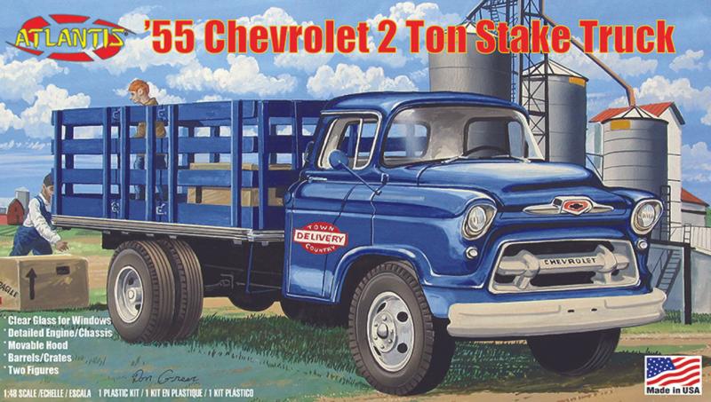1955 Chevrolet 2 ton Stake Truck 1/48
