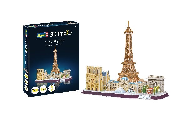3D Pussel Paris Skyline