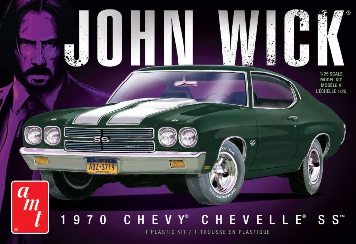 John Wick 1970 Chevy Chevelle SS 1:25