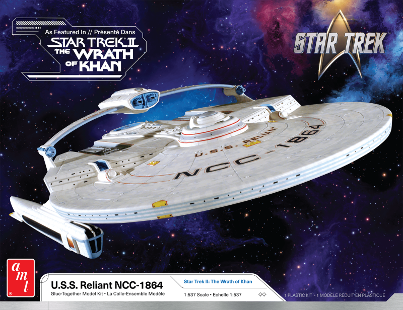 Star Trek II The Wrath of Khan U.S.S. Reliant NCC-1864 1/537