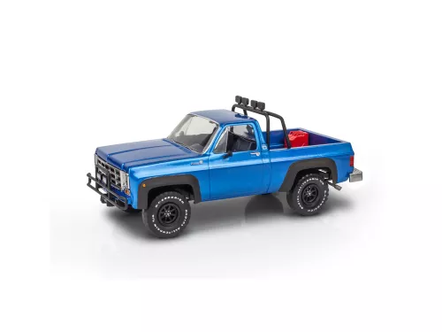 '78 Chevy 4x4 Pickup with Go-kart 1:25
