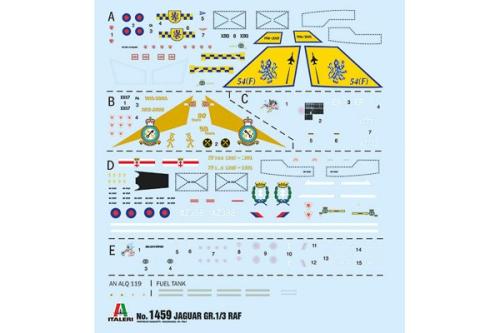 Sepecat JAGUAR GR.1-3 R.A.F 1/72