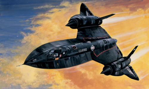 SR-71 BLACK BIRD 1/72