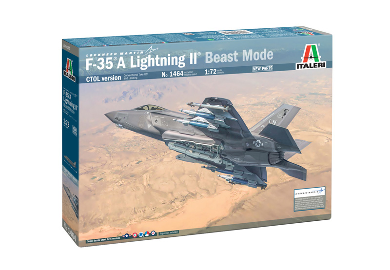 F-35A LIGHTNING II CTOL version (Beast Mode) 1/72