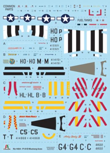 P-51D Mustang Aces 1:72