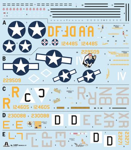 B-17F Flying Fortress 1:72