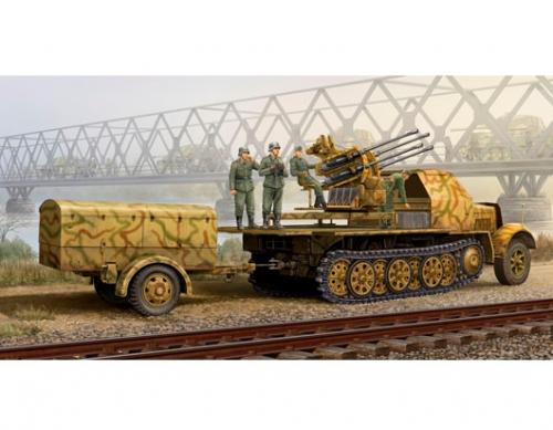 German 2cm Flakvierling 38 Auf Selbstfahrlafette 1/35