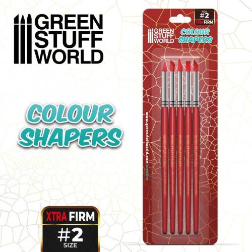 Colour Shapers Brushes SIZE 2 - EXTRA FIRM