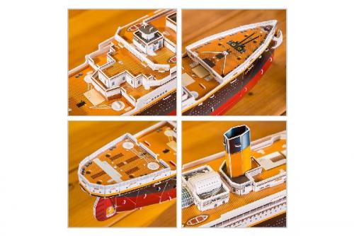 3D Pussel RMS Titanic LED