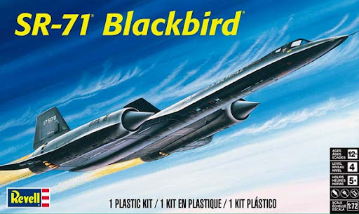 SR-71A Blackbird w/drone 1/72