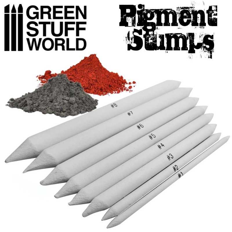 Set 8x Pigment Blending Stumps