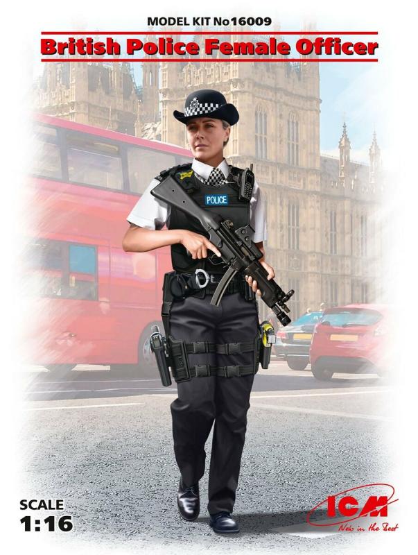 British Police Female Officer 1/16