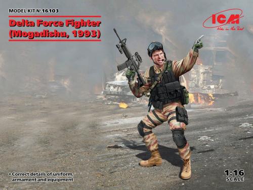 Delta Force Fighter (Mogadishu, 1993) 1/16