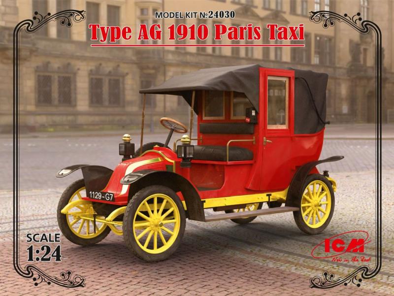 Type AG 1910 Paris Taxi 1/24