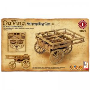 Leonardo da Vinci Cart (no glue, moveable parts)