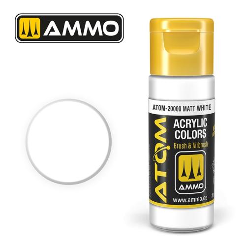 ATOM COLOR Matt White - 20 ml