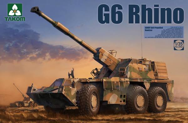 G6 Rhino SANDF Self-Propelled Howitzer 1:35