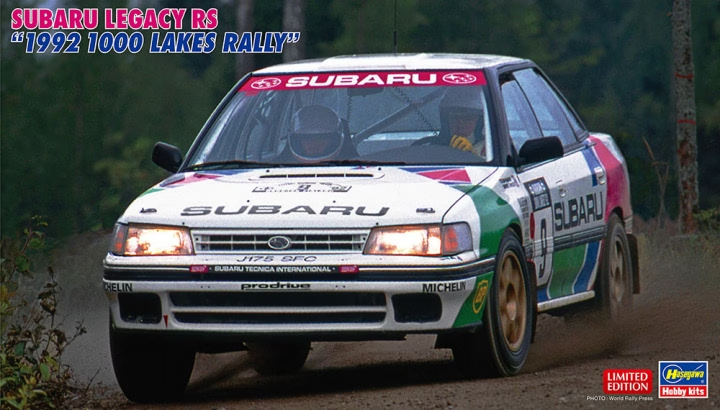Subaru Legacy RS `1992 1000 Lakes Rally` 1/24