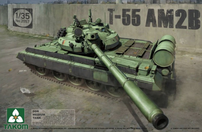 T-55 AM2B DDR Medium Tank 1:35