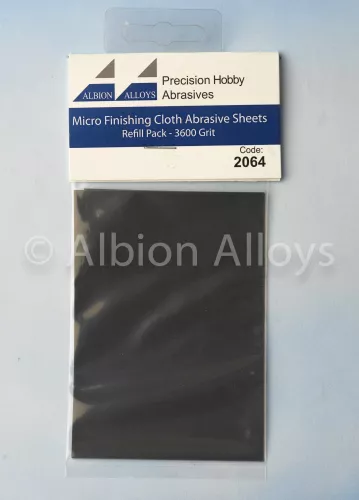 Micro Finishing Cloth Abrasive Sheets Refill - 3600 Grit