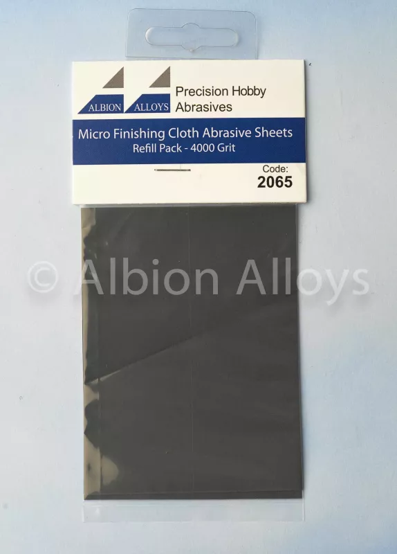 Micro Finishing Cloth Abrasive Sheets Refill - 4000 Grit