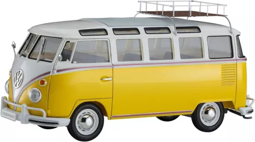 Volkswagen Type 2 Micro Bus wRoof Carrier 1:24