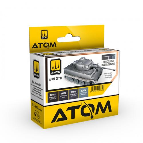 ATOM Dunkelgrau Modulation Set 4x20 ml
