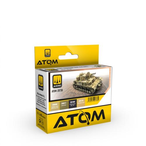 ATOM D.A.K Colors WWII Set 4x20 ml