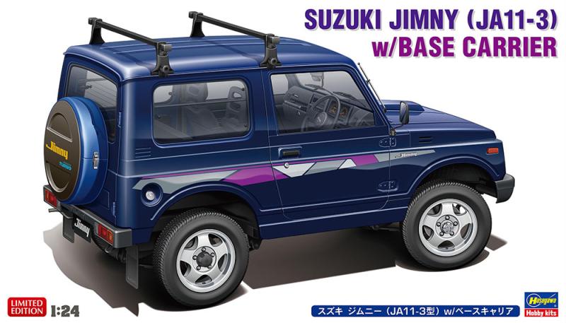 Suzuki Jimny (JA11-3) w/Base Carrier 1:24