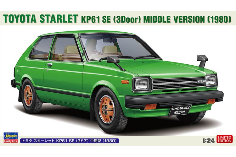 Toyota Starlet KP61 SE (3 Door) Middle Version (1980) 1:24
